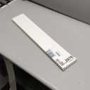 Cabinet Protector Edge Guard (Pack of 12), 24" Clear PVC Cabinet Edge Protectors for 3/4" Thick Kitchen Cabinets Doors  Slip-On No-Tool Sliding Installation