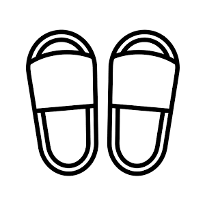 Black Slippers, 40-41