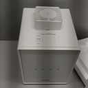 3L Stainless Steel Warm Mist Humidifier with Easy Clean and Warm Steam Function, Healthy Air Mist Humidifiers for Bedroom Living Room, with Sleep Mode and Auto-off Setting