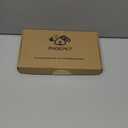 PHOEPET No Pull Dog Harnesses for Small Dogs Reflective Adjustable Front Clip Vest with Handle 2 Metal Rings 3 Buckles [Easy to Put on & Take Off] (S, Black)