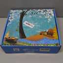 Changeable Felt Letter Board with Letters, Pre Cut & Sorted 725 Letters, First Day of School Board, Baby Announcement Sign, 10x10 Inch Message Board, Pregnancy Announcement Classroom Decor Sign Board (Black)