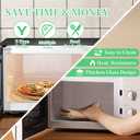 10.5" Universal Microwave Plate Replacement Glass Turntable| Fits LG, GE, Panasonic, Frigidaire, Farberware & More