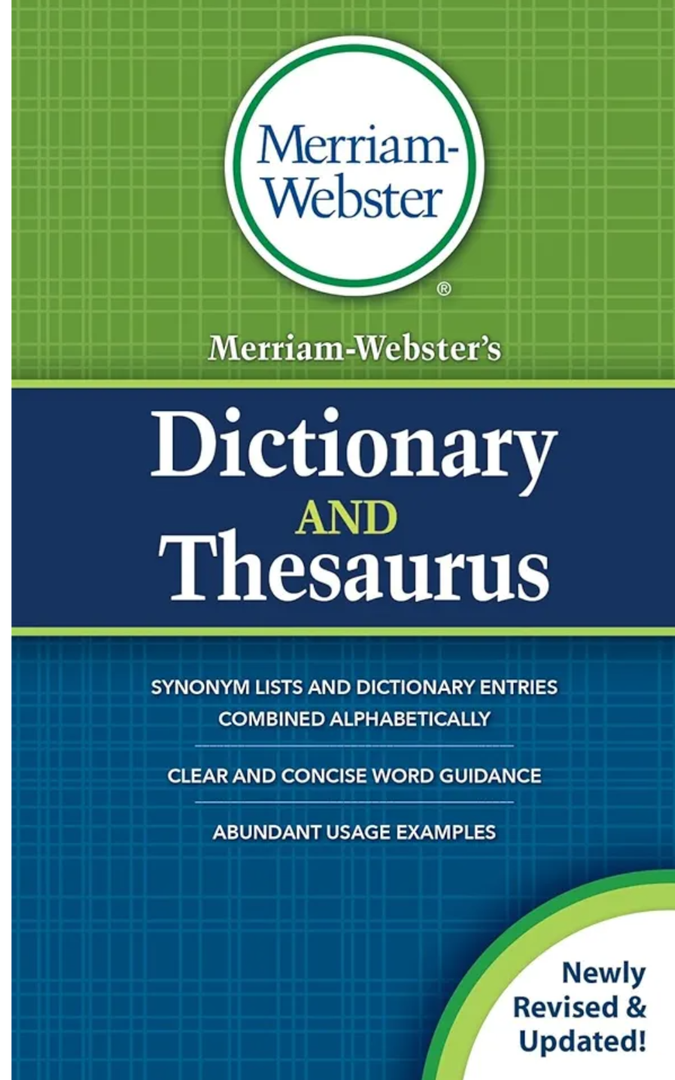 Merriam-Webster's Dictionary and Thesaurus