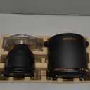 1.1 Quart Ice Cream Maker  Electric Ice Cream Machine for Gelato, Milkshakes & Sorbet,Perfect for 2-3 Servings, Easy to Use & Clean,Black