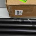 TEECK Shower Curtain Rod, 32-92 inch Adjustable Spring Tension Curtain Rod, Never Rust Anti-Slip Shower Curtain Rod for Bathroom, No Drilling, Never Collapse, Easy to Use, Black