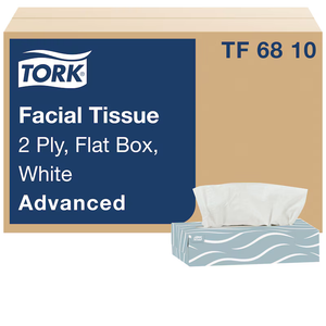 Tork Advanced Facial Tissue Flat Box White