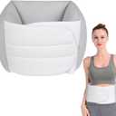 Lumbar Support Pillow for Sleeping, Adjustable Wrap-Around Cushion, Soft Supportive Sleeping Pillow, 360 Waist Fit, Breathable Ice-Skin Fabric Lumbar Support for Side Back Stomach Sleepers