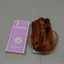 26 Inch Long Weft Hair Extensions Real Human Hair Double Weft Copper Red Sew in Extensions Remy Hairs for Women Hand Tied Real Hair Bundles Silky Straight Full Ginger Sewing Hairs Extension 120G