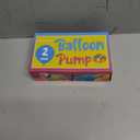 Balloon Pump Hand Held, Inflator Air Pump for Balloons - 2Way Dual Action, 2Pack: Friends can Help - Easy to Use