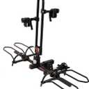 Hollywood RV Rider Hitch Bike Rack for 2 E-Bikes up to 80 lbs Each - Premium Electric Bike Rack for RV, Fifth Wheel, Flat Towed Vehicle - Durable for Standard and Fat Tire Bikes