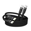 iPhone Charger Cable, 2Pack 3FT USB-C to Lightning Cable Apple MFi Certified Lightning Cable Nylon Braided Fast Charging High Speed Transfer Cord for iPhone 14 13 12 11 Pro Max Xr Xs 8 and More