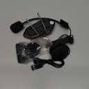 Motorcycle Helmet Bluetooth Headset 2 Way Intercom 550 Yards,HIFI Sound,Noise Cancellation,Music Share,1000mAh,Helmet Speakers Headphones FM,Easy to Connect/Use with Gloves,Waterproof,Voice Assistant