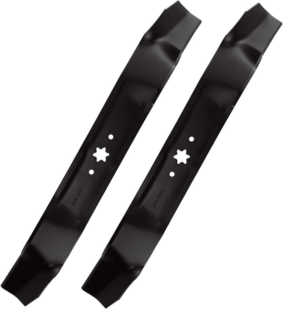 Mower Blade Set Replaces 942-0616A 742-0616A Fits for MTD Cub Cadet 42" Decks LT1040 LT1042 RZT42 Toro 112-0315 742-04126 2 Pack