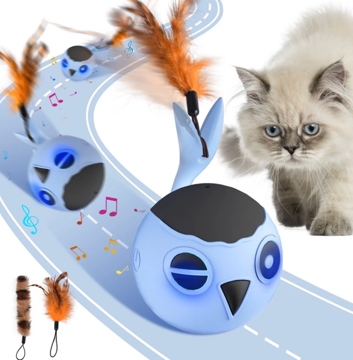 T96 Smart Cat Ball Toy, 
ORSDA Automatic Cat Ball Toys