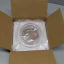 Dryer Vent Connector Kit, Dryer Vent Wall Plate with Quick Connect & Disconnect, Twist Lock Dryer Duct Connector Kit Fits 4 Inch Tubes, Covers Area 7 Inch x 7 Inch, for Dryer Washer Bathroom (No hoses)