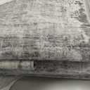 zesthome 5x7 Area Rugs, Modern Washable Rug, Non-Slip Rugs for Living Room, Stain Resistant Abstract Rugs, Ultra-Thin Indoor Area Rug 5x7, Home Decor Grey Rug