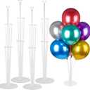 Base,Balloon Stand Kits,Balloon Stands with Base for Table Center Floor Birthday Wedding Party Decorations