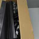 UDEAR 5-Tier Coat and Shoe Rack, Entryway Coat Rack with 8 Hooks, Double Row Shoes Organizer for Living Room, Bedroom, Office, Black