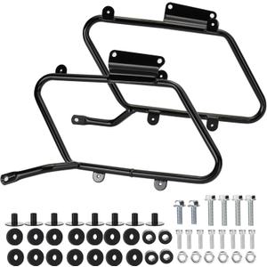 MoKitDora Saddlebag Mount Bracket Stays Kit for 2014-2015 Valkyrie GL1800C and GL1800CA, Black