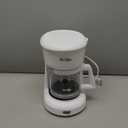 Mr. Coffee 2134286  5-Cup Mini Brew Switch Coffee Maker, White