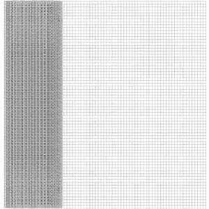 48in x 100ft 19 Gauge Hardware Cloth 1/2 Inch Mesh Roll - Galvanized Chicken Wire Fencing for Garden Fence, Poultry Netting, Gopher Barrier, Animal Cage Screen, Chicken Wire Craft Projects (Sliver)