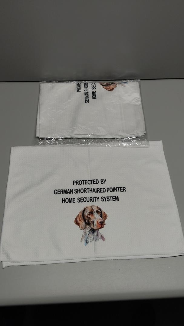 Pointer Dog Kitchen Towels, 16x24 Inch 2 Pack