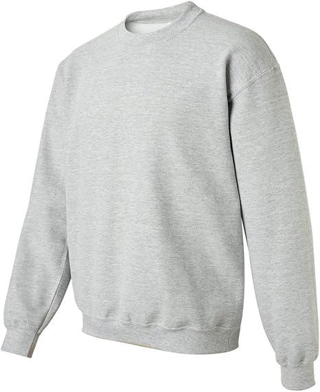 Activewear Men's Heavy Blend Crewneck Sweatshirt, XL, Sport Grey