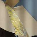 Lazy Chair with Folding Ottoman Modern Large Accent Chair,Contemporary Lounge Leisure Sofa Chair with Armrests Upholstered Sofa Armchair Reading Chair for Bedroom,Dorm & Office (Yellow-f)