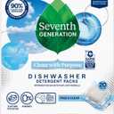 Seventh Generation Natural Dishwasher Detergent 45-Pack - For Dish - Free & Clear Scent - 20 / Pack