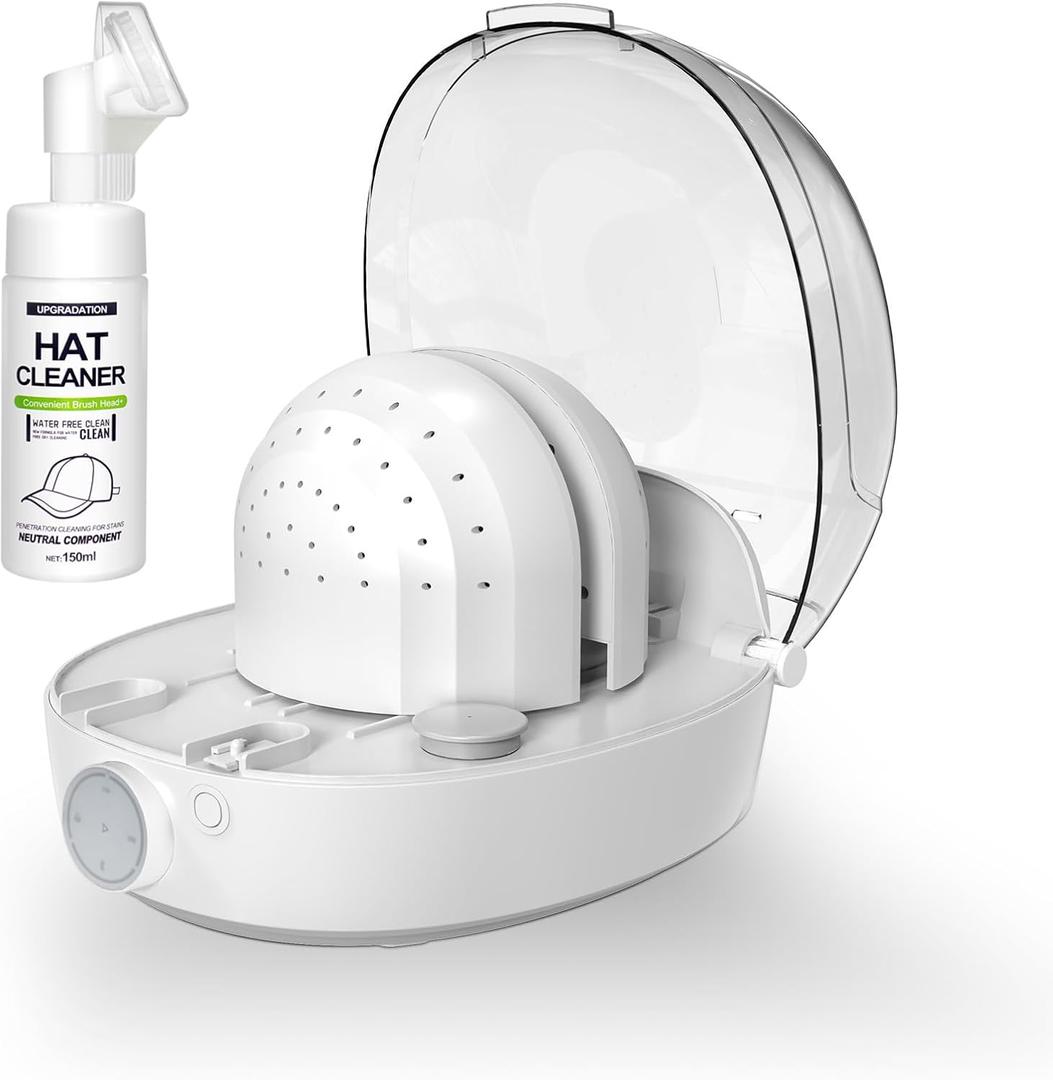 INNOPAW Cap Care Machine for Iron and Dry,Restore Misshapen Hat/Cap Natural Shape with Steam and Hot&Cold Wind,Keep Hat/Cap Clean and Shaped