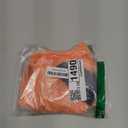 Topkins Dog Birthday Dresses, Dog Princess Dress, Turtleneck Puppy Skirt with Velvet Bowknot for Dogs Girl (Orange, L)