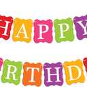 KatchOn, Rainbow Happy Birthday Banner - 10 Feet | Happy Birthday Sign for Backdrop | happy birthday Decorations | Rainbow Party Decorations | rainbow Birthday Decorations