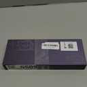 Steak Knives Set of 2, 4.8 Inch High End Japanese Style Fine Edge Meat Knife with Wood Handle, Damascus Pattern Full Tang Design, Super Sharp Dinner Knives with Exquisite Box, Cooking Gifts (Brown)