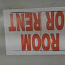 Fastasticdeals Weatherproof Yard Sign Room for Rent Red B Lawn Garden Rentals 18x12 Inches 1 Side Print