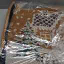 MAINEVENT Gingerbread House Door Mat 30x17 Inch, Gingerbread House Doormat for Covered Outdoor Area, Christmas Welcome Mat w/Non-Slip Backing