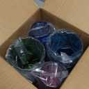 US Acrylic Optix Plastic Reusable Drinking Glasses (Set of 8) 26oz Iced-Tea Cups in Jewel Tone Colors | BPA-Free Tumblers, Made in USA | Top-Rack Dishwasher Safe