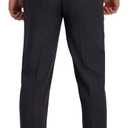 Haggar Mens Premium Comfort Dress Pant, Slim Fit (Black), Size 32x29
