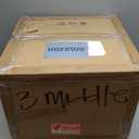 Mid-Century Modern Ceiling Light: Mid Century Flush Mount Ceiling Light for Bedroom - Vintage Glass Three-Layer Ceiling Light (Orange)