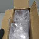 Emporio Kitchen 5oz Plastic Dessert Cups with Lids and Spoons - Appetizer Cups for Pudding, Parfait, Ice Cream, and Cocktails, BPA-Free, Clear Reusable Serving Cups, Elegant Design, Pack of 50