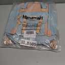 Himawari Backpack/Travel Backpack for Women 14.9" College Vintage Waterproof Bag Work Backpack for 14inch Laptop(-HIM-01#pink&blue)