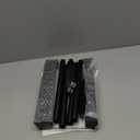 Acrylics Solar Address Numbers for House, Address Sign with Double Stakes, Waterproof RGBW Color Changing, Lighted Modern Address Plaque Solar Powered for Street Yard Park Garden, 36.3"L x 11.8"W