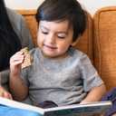 HAPPYTOT Organics Fiber & Protein Soft-Baked Oat Bars Toddler Snack Apple & Spinach, 0.88 Ounce Bars, 5 Count Box (Pack of 6) (EXP 01/26/27)