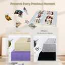 Popotop Photo Album 4x6-300 Photos Linen Cover Photo Books with 300 Horizontal Pockets,Slip-in Picture Albums for Family Wedding Anniversary Baby Vacation Pictures