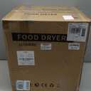 Food Dehydrator for Jerky, Fruit, Meat, Herb, Beef, Mushroom, 12 Trays Large Dryer Machine, Commercial Stainless Steel Dehydrators, 48H Timer and Temperature Control, 850W, ETL Approved