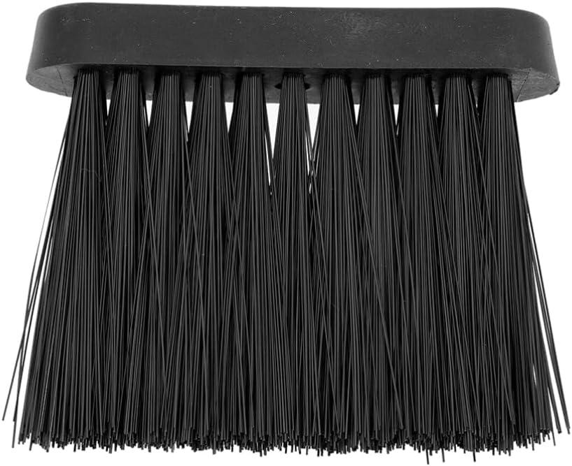 Cabilock Fireplace Cleaning Brush 4.5 Inch Small Hand Broom for Ash and Dust Removal Fire Place Brush Replacement Head for Wood Burning Stove Heating Accessories