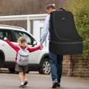 YOREPEK 
 Padded Car Seat Backpack for Air Travel, Baby Travel Essentials for Flying