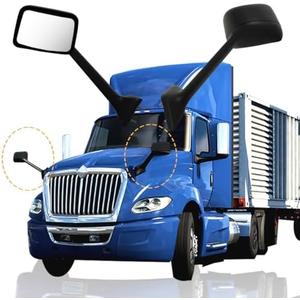 Black Hood Mirror Replacement International Lt 625 2018+ Truck Right Passenger Side Mirror Only One Mirror