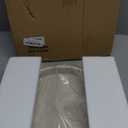 Round Decorative Tray - Modern Coffee Table Tray Decor, Resin Home Decor for Living Room & Bedroom. Multi-Functional Coffee Table Centerpiece with Anti-Slip Pads - 11x1.5 Inch Key Trays - Beige