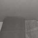 Long Bath Mats for Bathroom Non Slip Washable Bathroom Rugs Low Pile Quick Dry Ultra Thin Bath Mat Fit Under Door Thin Shower Rug, Grey 57 x 22