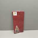 SUNBEAUTY Paper Stars Christmas Party Decorations, 5PCS 6-Pointed Paper Star Hanging Decoration Set Holiday Decor Stars Shape Landerne for Birthday Party Tree Xmas Home Decor